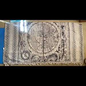 Old World Map Wall Tapestry